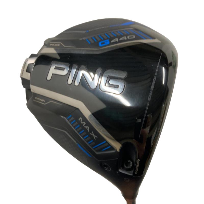 【中古】 ピン G440 MAX  9° １番ウッド DR 完全無欠特注立て坑 (フレックスS) メンズ 成人男性用 右利き 右用 B序列付ける ゴルフ野球クラブ