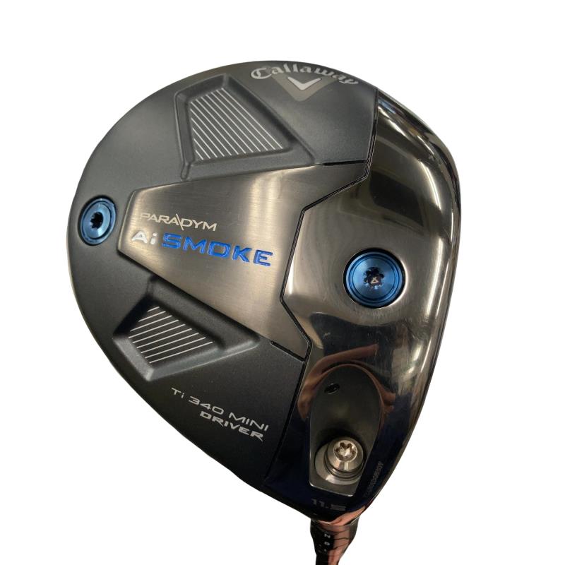 【中古】 キャロウェイ PARADYM Ai SMOKE Ti 340 MINI 11.5° ドライバー DR TENSEI 60 for CW(Ai SMOKE DR) (フレックスS) メンズ 男性用 右利き 右用 Cランク ゴルフクラブ