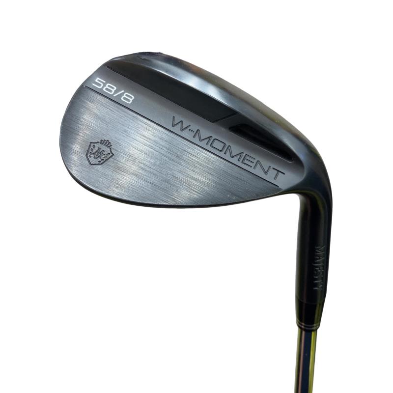 【中古】 マジェスティゴルフ(旧マルマン) MAJESTY W-MOMENT 否メッキQPQ 58°/8° ウェッジ WG NS PRO 950GH neo (フレックスS) メンズ 成人男性用 右利き 右用 C序列付ける ゴルフ野球クラブ