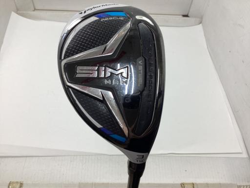 【中古】 テーラーメイド SIM MAX U3 ユーティリティ UT TENSEI BLUE TM60(UT) (フレックスR) メンズ 男性用 右利き 右用 Dランク ゴルフクラブ