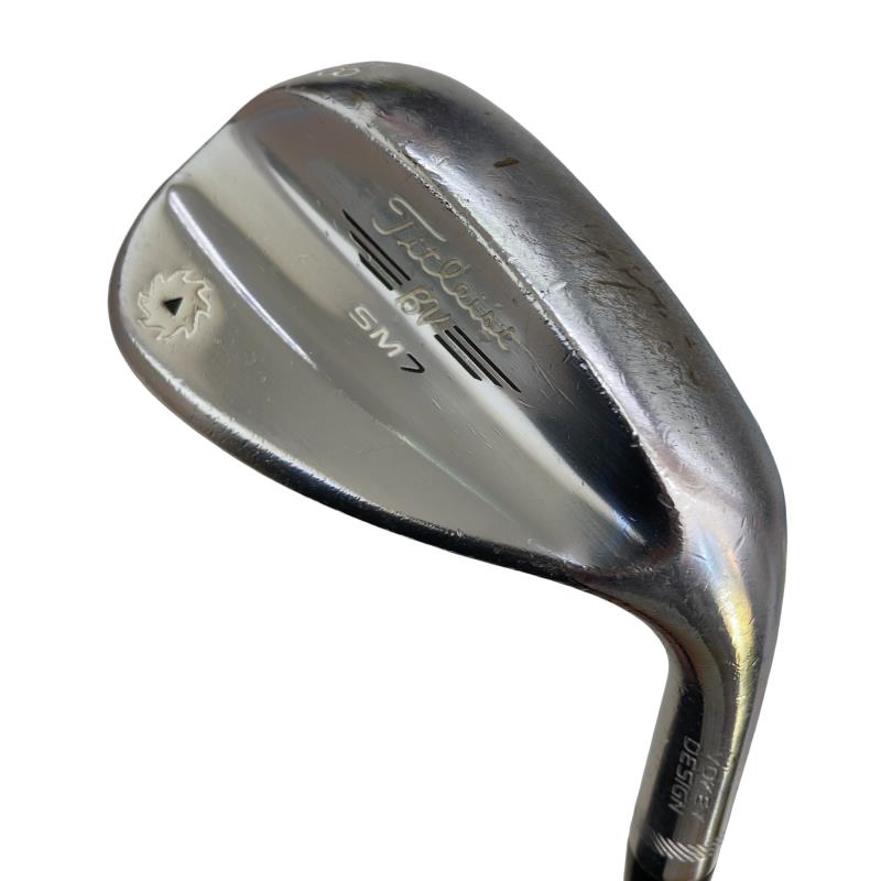 【中古】 タイトリスト VOKEY SPIN MILLED SM7 ツアークロム 58°/14°K ウェッジ WG NS PRO 950GH (フレックスS) メンズ 男性用 右利き 右用 Cランク ゴルフクラブ