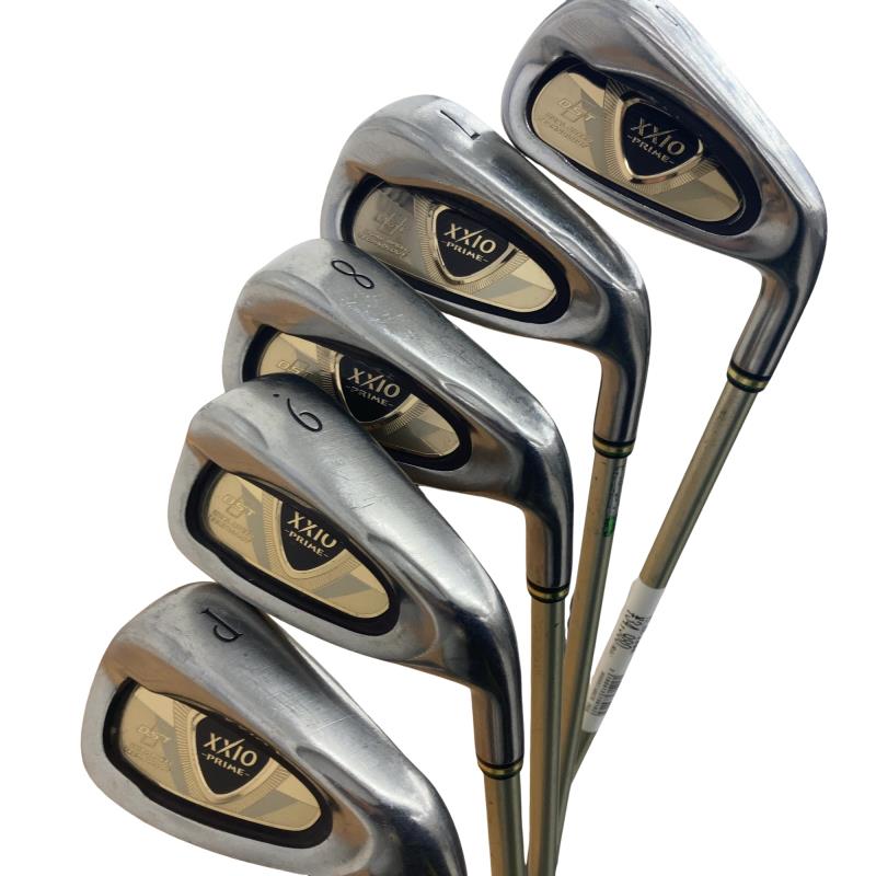 【中古】 ダンロップ XXIO PRIME(2015) 5S アイアンセット IR XXIO SP800(アイアン) (フレックスR) メンズ 男性用 右利き 右用 Cランク ゴルフクラブ