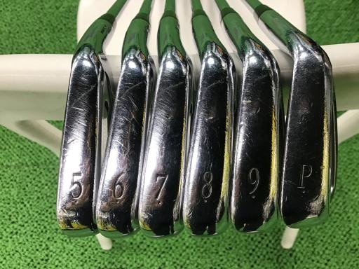 【中古】 ミズノ MP-59 6S アイアンセット IR 純正特注シャフト (フレックスS) メンズ 男性用 右利き 右用 Cランク ゴルフクラブ