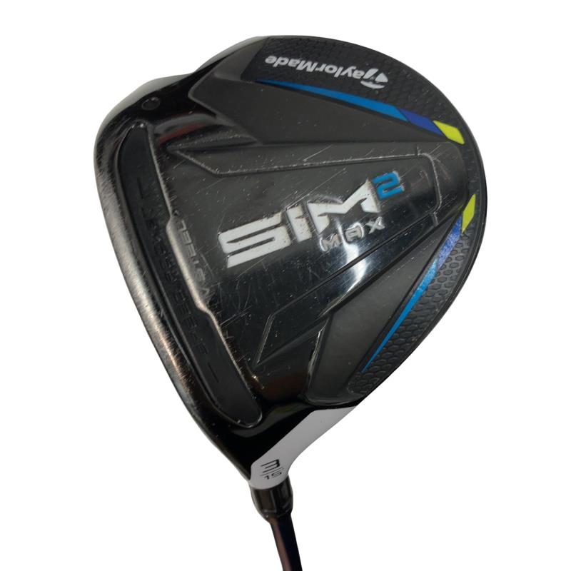 【中古】 テーラーメイド SIM2 MAX 3W レフティ フェアウェイウッド FW TENSEI BLUE TM50(SIM2 FW) (フレックスSR) メンズ 男性用 左利き レフティ 左用 Cランク ゴルフクラブ|ゴルフパートナー 中古クラブ店