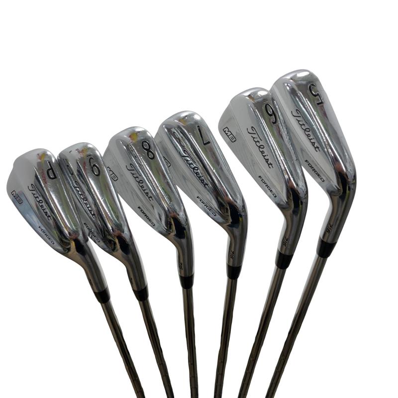 【中古】 タイトリスト Titleist MB 716 6S アイアン仕掛ける IR Dynamic Gold AMT (フレックスS) メンズ 成人男性用 右利き 右用 D序列付ける ゴルフ野球クラブ