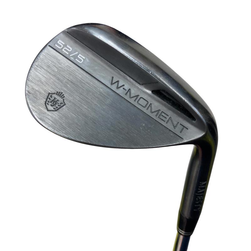 【中古】 マジェスティゴルフ(旧マルマン) MAJESTY W-MOMENT 否メッキQPQ 52°/5° ウェッジ WG NS PRO 950GH neo (フレックスS) メンズ 成人男性用 右利き 右用 C序列付ける ゴルフ野球クラブ