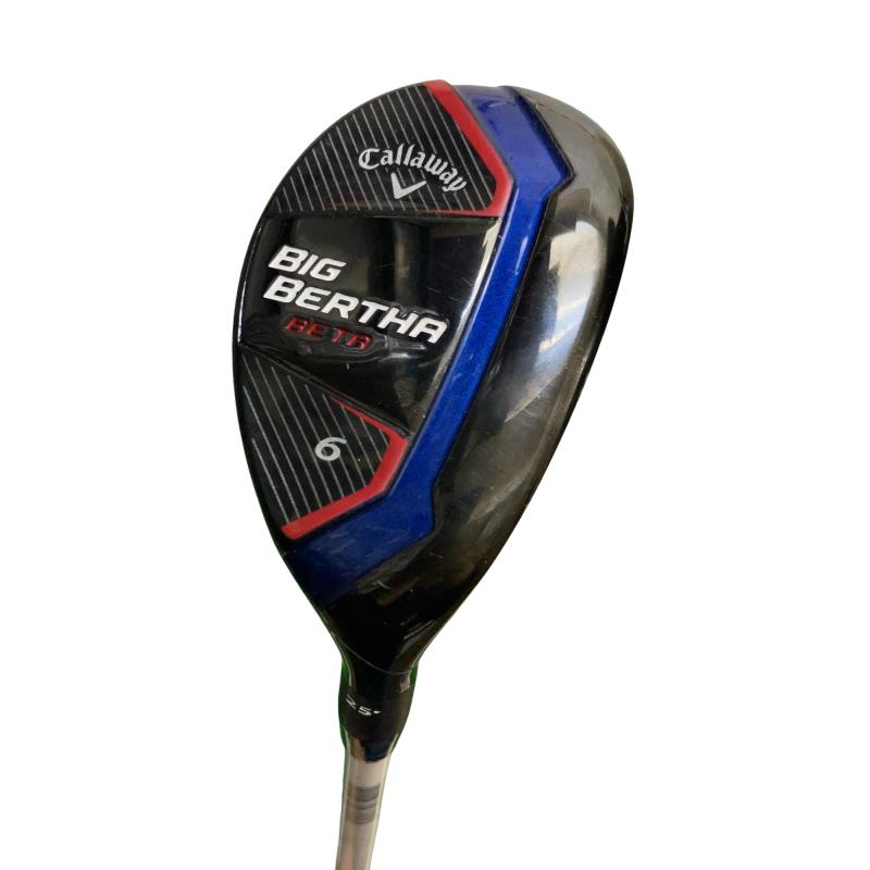 【中古】 キャロウェイ BIG BERTHA(2014) BETA U6 ユーティリティ UT AIR Speeder for BIG BERTHA(ユーティリティ) (フレックスR) メンズ 男性用 右利き 右用 Cランク ゴルフクラブ 7,669円