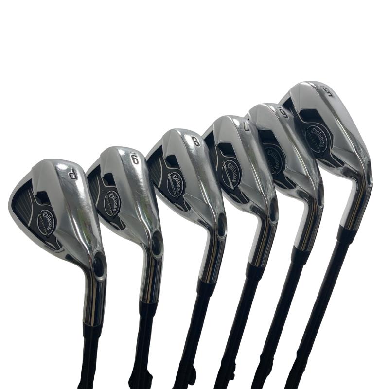 【中古】 キャロウェイ Callaway COLLECTION 6S アイアンセット IR Tour AD CC(アイアン) (フレックスR) メンズ 男性用 右利き 右用 Dランク ゴルフクラブ|ゴルフパートナー 中古クラブ店