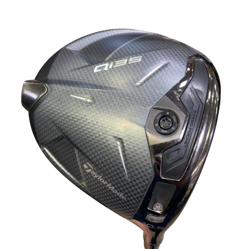 【中古】 テーラーメイド Qi35 10.5° ドライバー DR Diamana SILVER TM55(Qi35 DR) (フレックスS) メンズ 男性用 右利き 右用 Cランク ゴルフクラブ