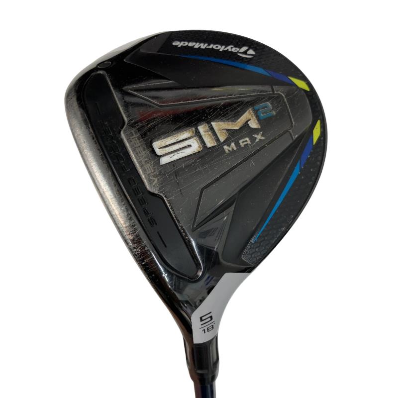 【中古】 テーラーメイド SIM2 MAX 5W レフティ フェアウェイウッド FW TENSEI BLUE TM50(SIM2 FW) (フレックスSR) メンズ 男性用 左利き レフティ 左用 Cランク ゴルフクラブ|ゴルフパートナー 中古クラブ店