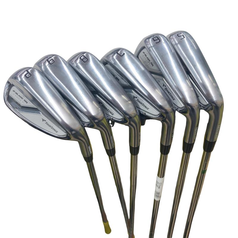 【中古】 ブリヂストン TOURSTAGE X-BLADE GR FORGED(2014) 6S アイアン仕掛ける IR NS PRO MODUS3 TOUR120 (フレックスS) メンズ 成人男性用 右利き 右用 C価値づける ゴルフ野球クラブ