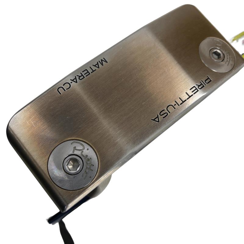 【中古】 Piretti Piretti 各種ハンドメイド パター PT スチール (フレックスその他) メンズ 男性用 右利き 右用 Dランク ゴルフクラブ