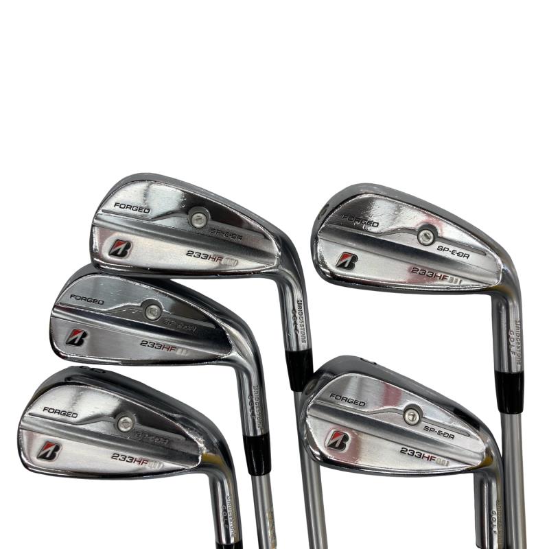 【中古】 ブリヂストン BRIDGESTONE 233HF 5S アイアン仕掛ける IR SPEEDER NX BS40i (フレックス余分の物) メンズ 成人男性用 右利き 右用 C序列付ける ゴルフ野球クラブ