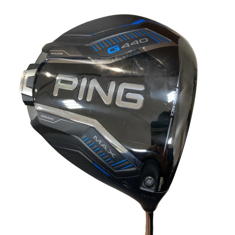【中古】 ピン G440 MAX 10.5° １番ウッド DR PING TOUR 2.0 CHROME 65(DR) (フレックスR) メンズ 成人男性用 右利き 右用 C序列付ける ゴルフ野球クラブ
