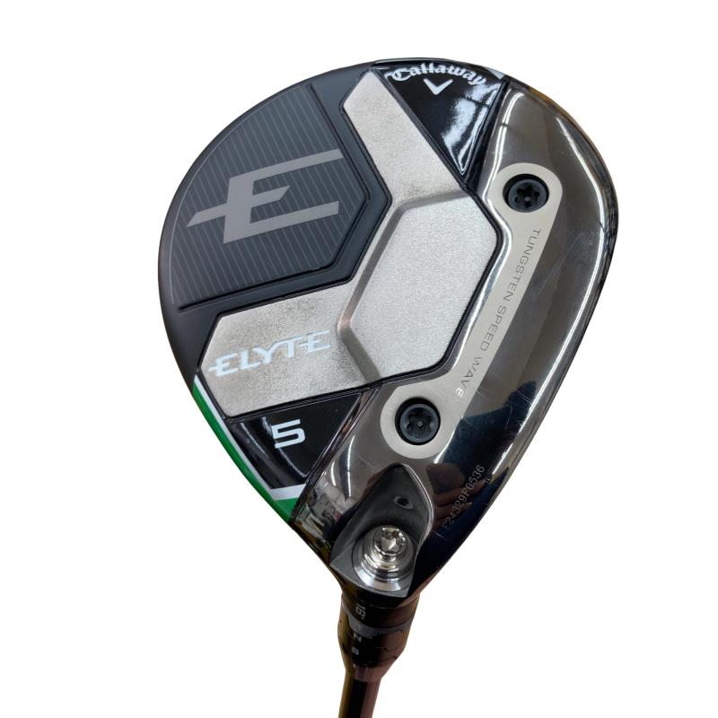 【中古】 キャロウェイ ELYTE 5W フェアウェイウッド FW VENTUS GREEN 50 for CW(ELYTE FW) (フレックスS) メンズ 男性用 右利き 右用 Bランク ゴルフクラブ