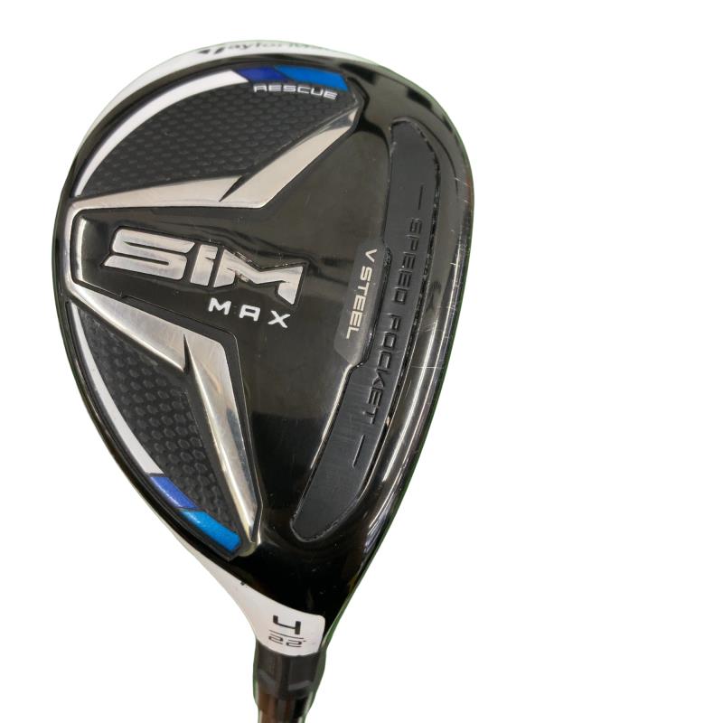 【中古】 仕立て屋お手伝いさん SIM MAX U4 ありがた味 UT TENSEI BLUE TM60(UT) (フレックスS) メンズ 成人男性用 右利き 右用 C位置づける ゴルフ野球クラブ