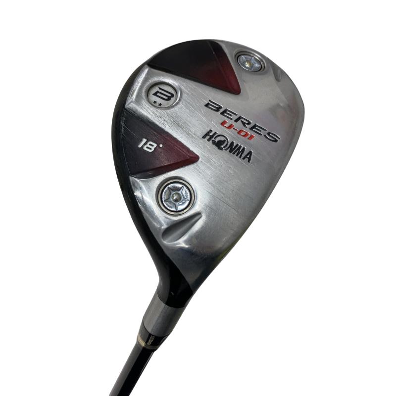 【中古】 本間ゴルフ BERES U-01 18° ユーティリティ UT 2S ARMRQ6 62(ユーティリティ) (フレックスR) メンズ 男性用 右利き 右用 Cランク ゴルフクラブ