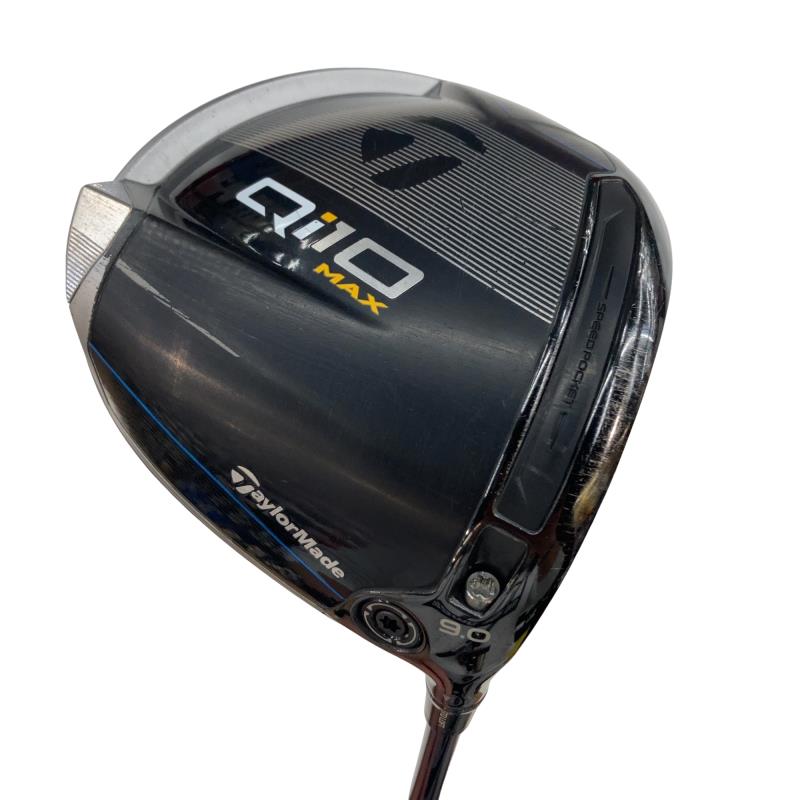 【中古】 テーラーメイド Qi10 MAX 9° ドライバー DR Diamana BLUE TM50(Qi10 DR) (フレックスS) メンズ 男性用 右利き 右用 Cランク ゴルフクラブ
