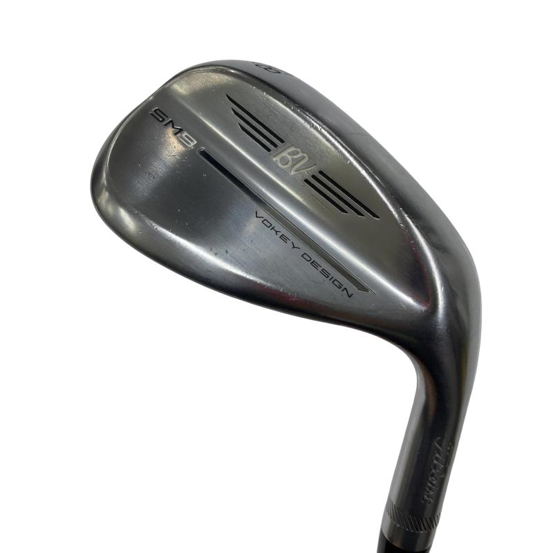 【中古】 タイトリスト VOKEY SPIN MILLED SM9 ツアークロム 58°/14°K ウェッジ WG Dynamic Gold (フレックスS) メンズ 男性用 右利き 右用 Cランク ゴルフクラブ|ゴルフパートナー 中古クラブ店