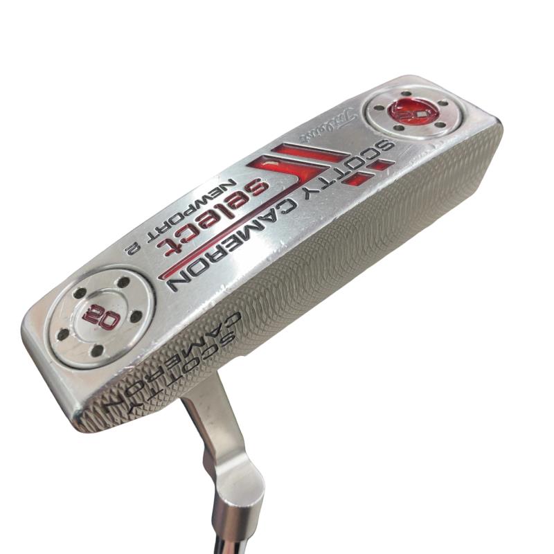 【中古】 タイトリスト SCOTTY CAMERON select NEWPORT 2 33インチ パター PT スチール (フレックスその他) メンズ 男性用 右利き 右用 Cランク ゴルフクラブ|ゴルフパートナー 中古クラブ店