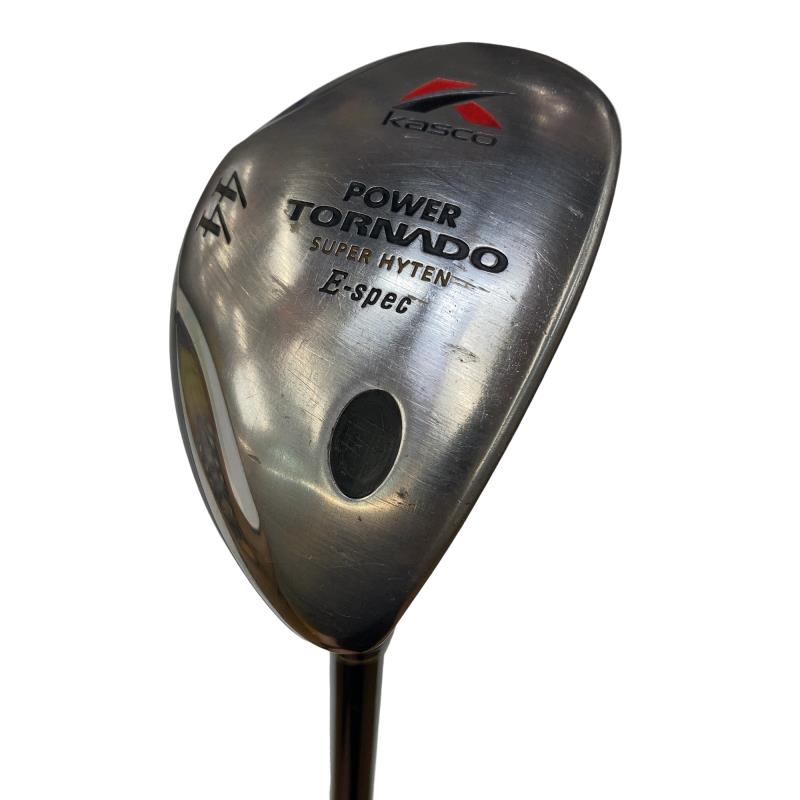 【中古】 キャスコ POWER TORNADO E-Spec 44 ありがた味 UT POWER TORNADO E-Spec (フレックスR) メンズ 成人男性用 右利き 右用 C価値づける ゴルフ野球クラブ