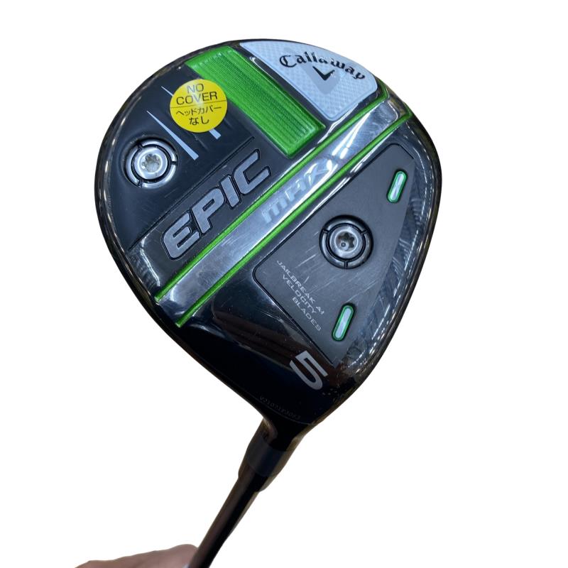 【中古】 キャロウェイ EPIC MAX 5W フェアウェイウッド FW Diamana 40 for CW(2021 EPIC FW) (フレックスR) メンズ 男性用 右利き 右用 Cランク ゴルフクラブ