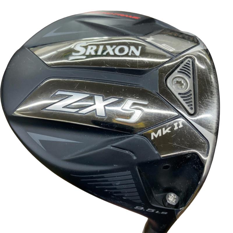 【中古】 ダンロップ SRIXON ZX5 Mk II LS 9.5° ドライバー DR Diamana ZX-II 50 (フレックスS) メンズ 男性用 右利き 右用 Cランク ゴルフクラブ