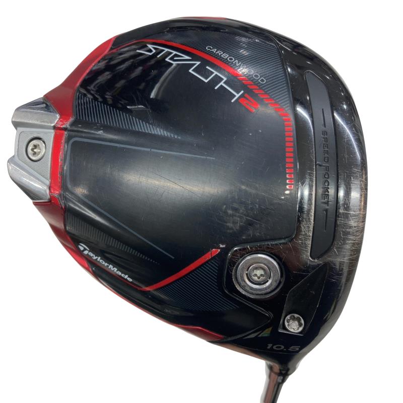 【中古】 テーラーメイド STEALTH2 10.5° ドライバー DR TENSEI RED TM50(STEALTH DR) (フレックスR) メンズ 男性用 右利き 右用 Cランク ゴルフクラブ