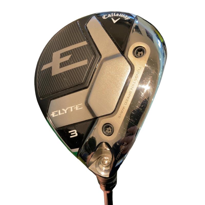 【中古】 キャロウェイ ELYTE 3W フェアウェイウッド FW VENTUS GREEN 50 for CW(ELYTE FW) (フレックスSR) メンズ 男性用 右利き 右用 Cランク ゴルフクラブ｜ゴルフパートナー 中古クラブ店