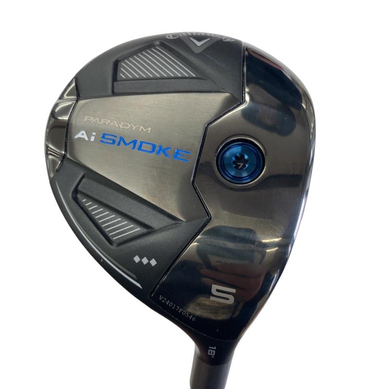 【中古】 キャロウェイ PARADYM Ai SMOKE ◆◆◆ 5W フェアウェイウッド FW リシャフト (フレックスその他) メンズ 男性用 右利き 右用 Bランク ゴルフクラブ