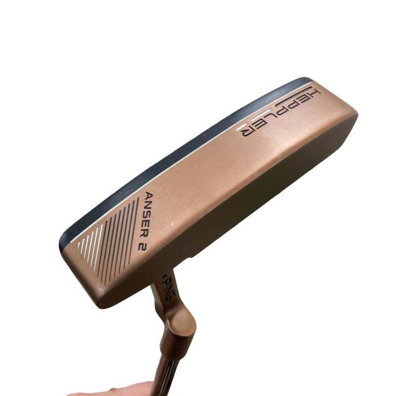 【中古】 ピン HEPPLER ANSER 2 34インチ(PP59) パター PT スチール (フレックスその他) メンズ 男性用 右利き 右用 Cランク ゴルフクラブ