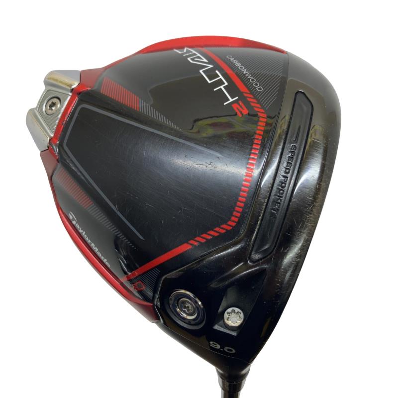 【中古】 テーラーメイド STEALTH2 HD 9° ドライバー DR TENSEI RED TM50(STEALTH DR) (フレックスS) メンズ 男性用 右利き 右用 Cランク ゴルフクラブ