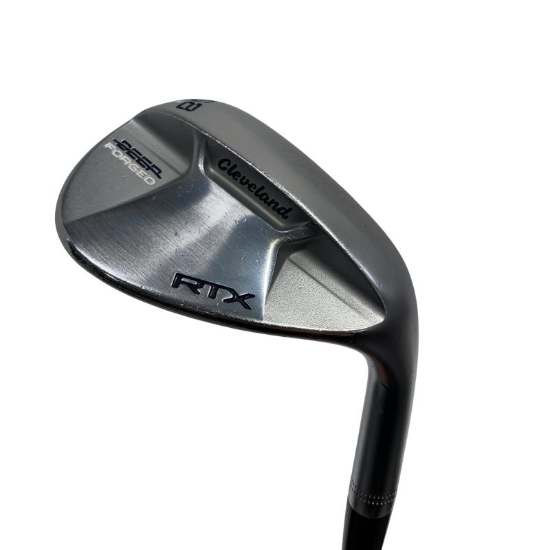 【中古】 クリーブランド Cleveland RTX DEEP FORGED 58°/12° MID ウェッジ WG Dynamic Gold (フレックスS) メンズ 男性用 右利き 右用 Cランク ゴルフクラブ