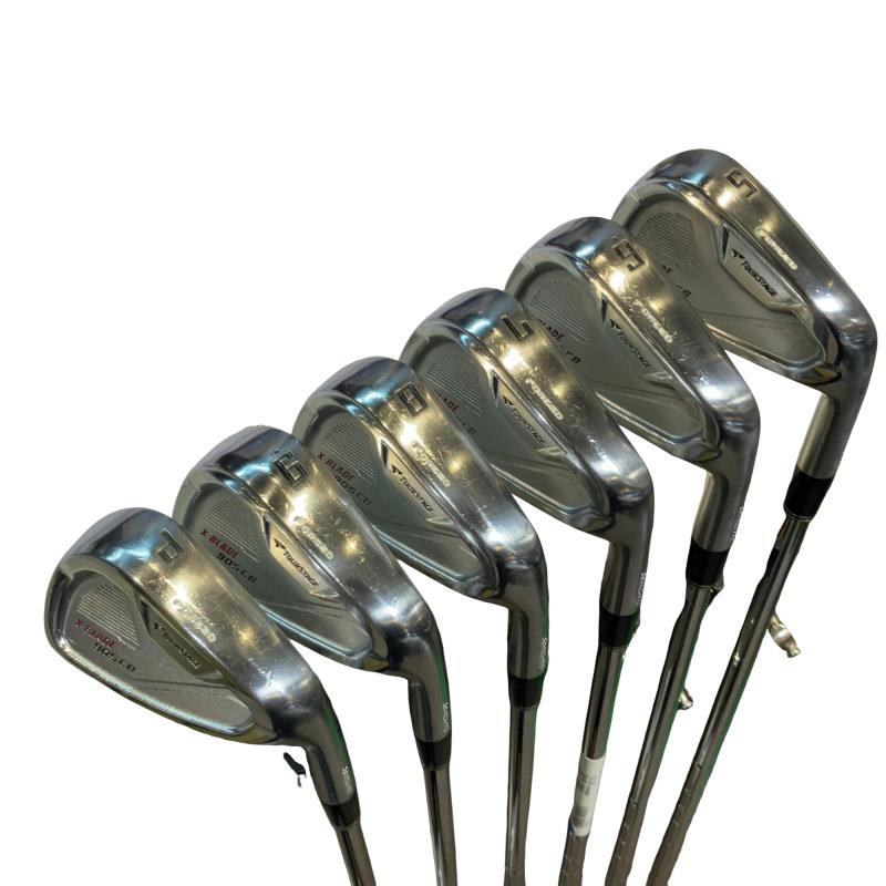 【中古】 ブリヂストン TOURSTAGE X-BLADE 905 CB 7S アイアンセット IR NS PRO 950GH ウェイトフロー (フレックスS) メンズ 男性用 右利き 右用 Cランク ゴルフクラブ