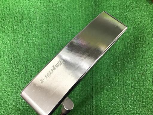 【中古】 山田パター作業場 Yamada Milled Emperor II パター PT 目あたらしいスチール写真 (フレックス余分の物) メンズ 成人男性用 右利き 右用 C位置付ける ゴルフ野球クラブ ゴルフ-パター