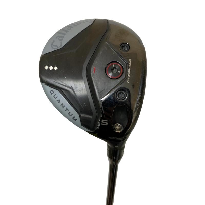 【中古】 キャロウェイ QUANTUM ◆◆◆ 5W フェアウェイウッド FW TENSEI GRAY for CW 60(QUANTUM FW) (フレックスS) メンズ 男性用 右利き 右用 Cランク ゴルフクラブ