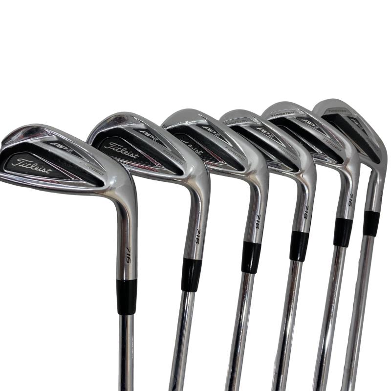 【中古】 タイトリスト Titleist AP2 716 6S アイアン書き割り IR NS PRO MODUS3 TOUR120 (フレックスS) メンズ 成人男性用 右利き 右用 C位置づける ゴルフ野球クラブ