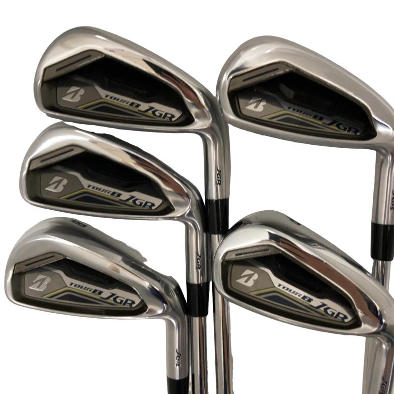 【中古】 ブリヂストン TOUR B JGR(2019) 5S アイアン書き割り IR 純然たる特注矢がら (フレックスR) メンズ 成人男性用 右利き 右用 C位置づける ゴルフ野球クラブ