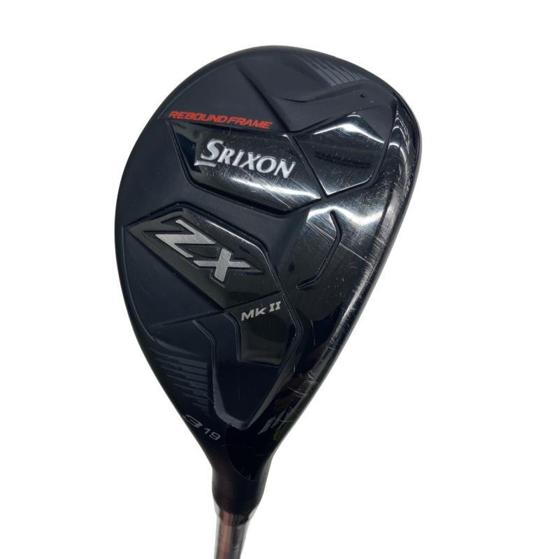 【中古】 ダンロップ SRIXON ZX Mk II HYBRID H3 ユーティリティ UT 純正特注シャフト (フレックスS) メンズ 男性用 右利き 右用 Cランク ゴルフクラブ 16,666円