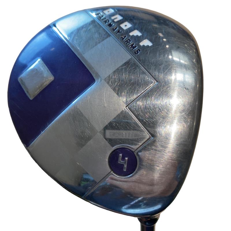 【中古】 ダイワ(グローブライド) ONOFF ARMS(2019) 4W レディース フェアウェイウッド FW SMOOTH KICK LP-419F (フレックスL) レディース 女性用 右利き 右用 Cランク ゴルフクラブ