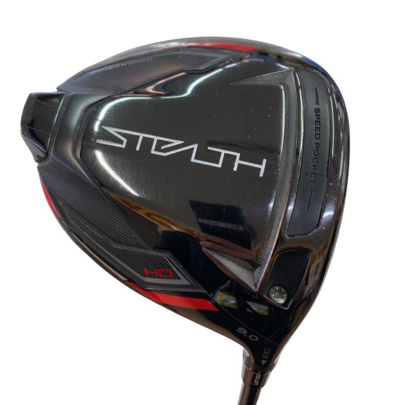 【中古】 テーラーメイド STEALTH HD 9° ドライバー DR TENSEI RED TM50(STEALTH DR) (フレックスS) メンズ 男性用 右利き 右用 Cランク ゴルフクラブ