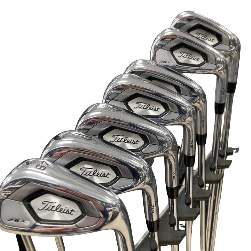 【中古】 タイトリスト Titleist AP3 718 7S アイアンセット IR NS PRO MODUS3 TOUR105 (フレックスS) メンズ 男性用 右利き 右用 Cランク ゴルフクラブ