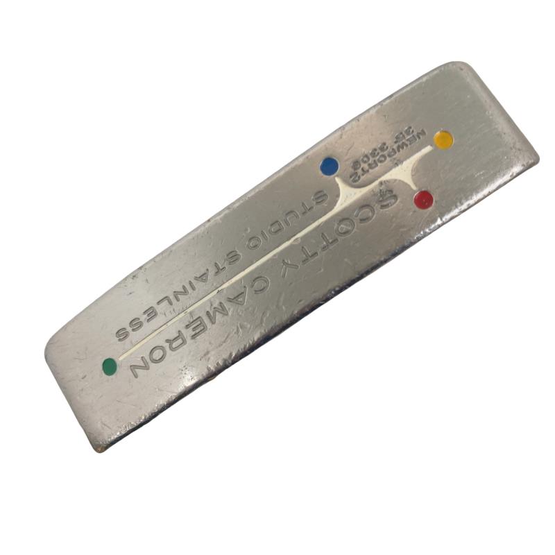 【中古】 タイトリスト SCOTTY CAMERON STUDIO STAINLESS NEWPORT 2 330G 35’ パター PT スチール写真 (フレックス余分の物) メンズ 成人男性用 右利き 右用 C位置づける ゴルフ野球クラブ