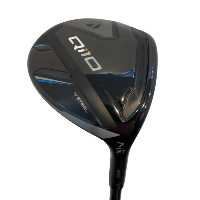 【中古】 テーラーメイド Qi10 7W フェアウェイウッド FW Diamana BLUE TM50(Qi10 FW) (フレックスSR) メンズ 男性用 右利き 右用 Bランク ゴルフクラブ