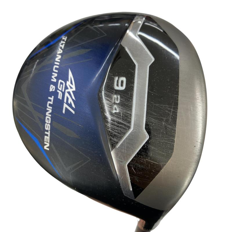 【中古】 つるや AXEL GF 9W フェアウェイウッド FW GF VANQUISH(公明正大通い路) (フレックスR) メンズ 成人男性用 右利き 右用 C価値づける ゴルフ野球クラブ