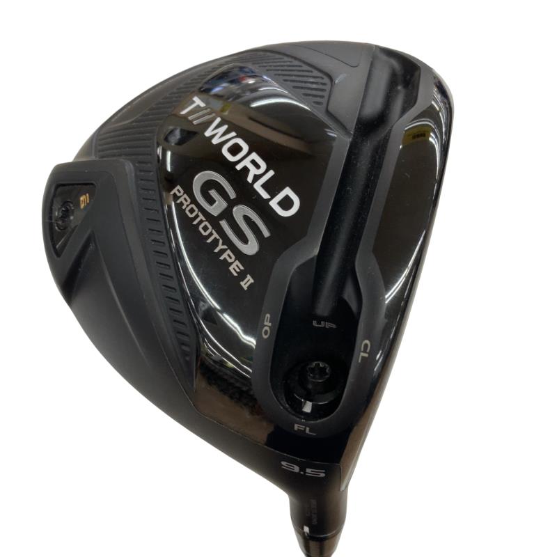 【中古】 本間ゴルフ TOUR WORLD GS PROTOTYPE II 9.5° ドライバー DR リシャフト (フレックスその他) メンズ 男性用 右利き 右用 Cランク ゴルフクラブ