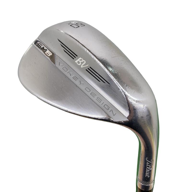 【中古】 タイトリスト VOKEY SPIN MILLED SM8 ツアークロム 60°/14°K ウェッジ WG NS PRO 950GH neo (フレックスS) メンズ 男性用 右利き 右用 Cランク ゴルフクラブ