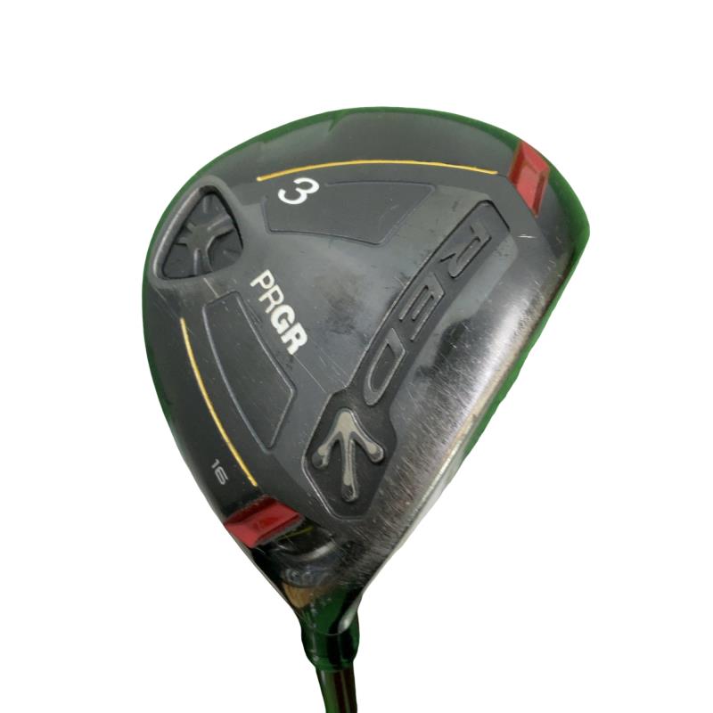 【中古】 プロギア RED(2016) 3W フェアウェイウッド FW RED(2016 フェアウェイ) (フレックスR) メンズ 男性用 右利き 右用 Cランク ゴルフクラブ