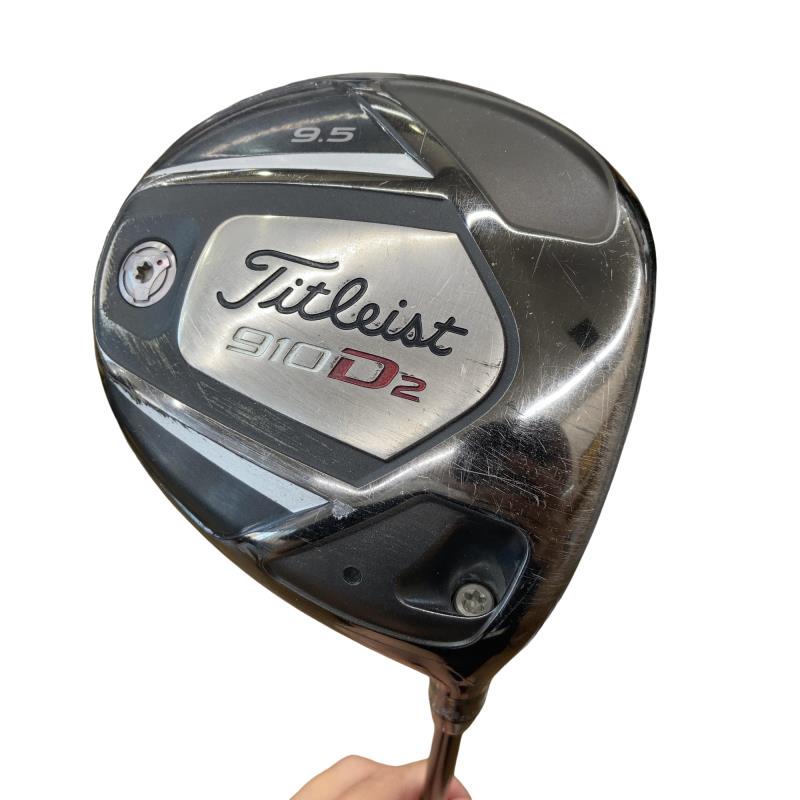 【中古】 タイトリスト 910 D2  9.5° １番ウッド DR Diamana ’ahina 60 (フレックスS) メンズ 成人男性用 右利き 右用 C位置づける ゴルフ野球クラブ