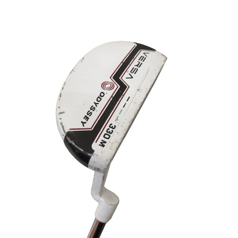 【中古】 オデッセイ VERSA 330M ホワイト 34インチ パター PT スチール (フレックスその他) メンズ 男性用 右利き 右用 Dランク ゴルフクラブ